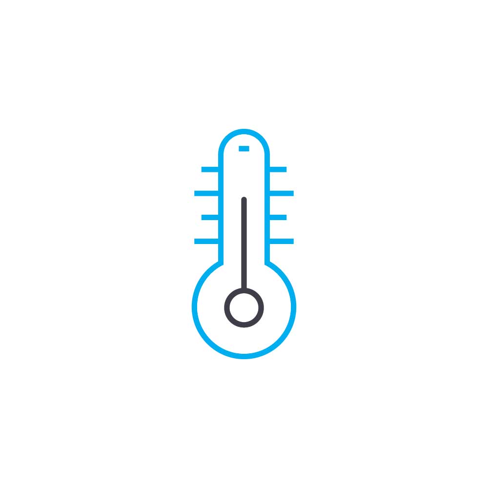 a temperature symbol