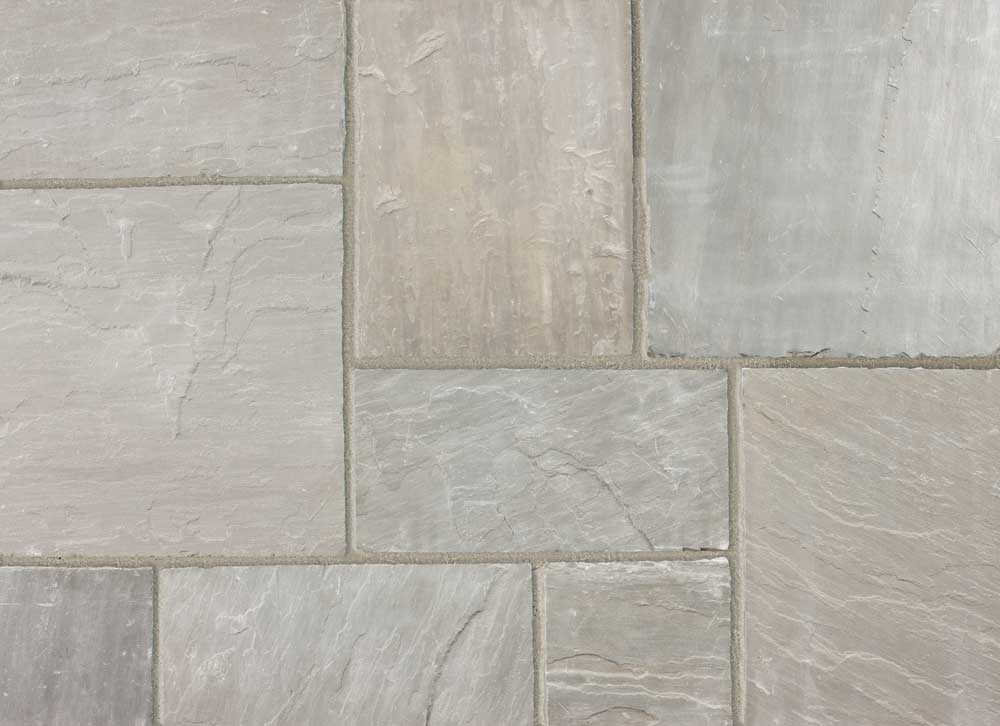 a grey patio