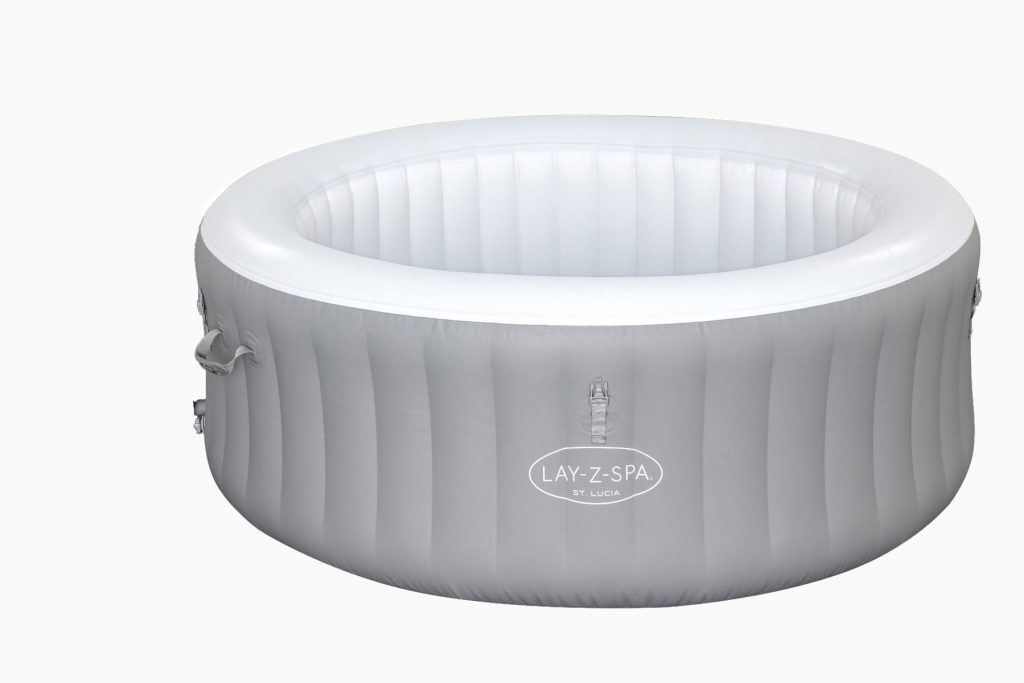 image of a lay z spa hot tub